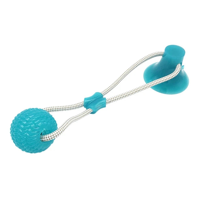 TugTails Suction Ball Interactive Dog Toy