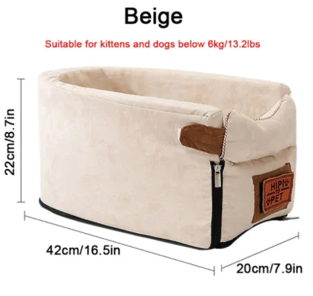 Luxe Dog Console Car Seat
