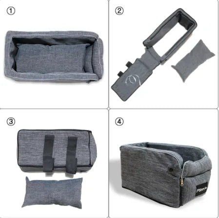 Luxe Dog Console Car Seat