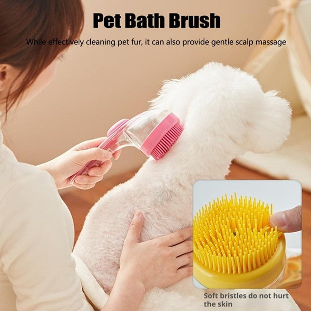 BubblePaws Pet Bath and Shampoo Brush