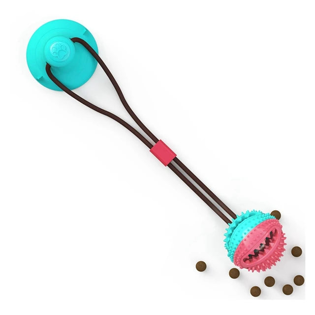 TugTails Suction Ball Interactive Dog Toy