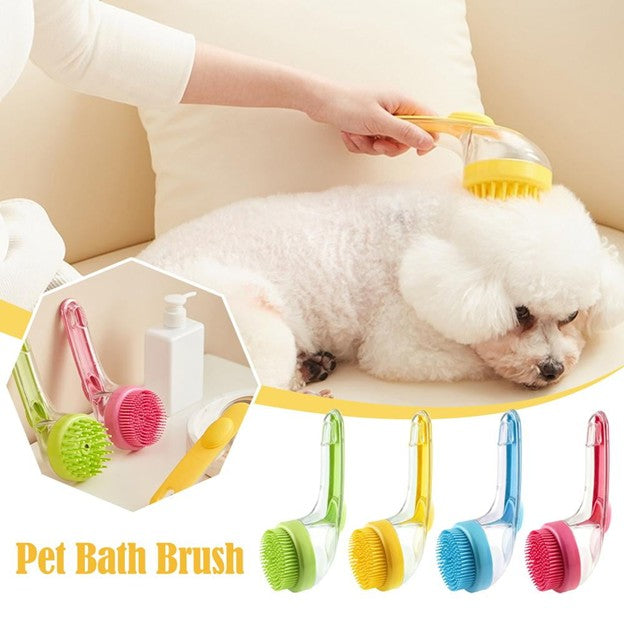 BubblePaws Pet Bath and Shampoo Brush