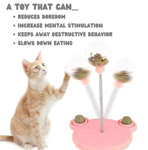 Paw Play Interactive Food Dispensing Tumbler