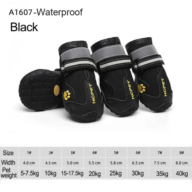 PawTrekker Boots β Set of 4