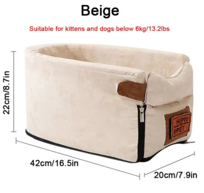 Luxe Dog Console Car Seat