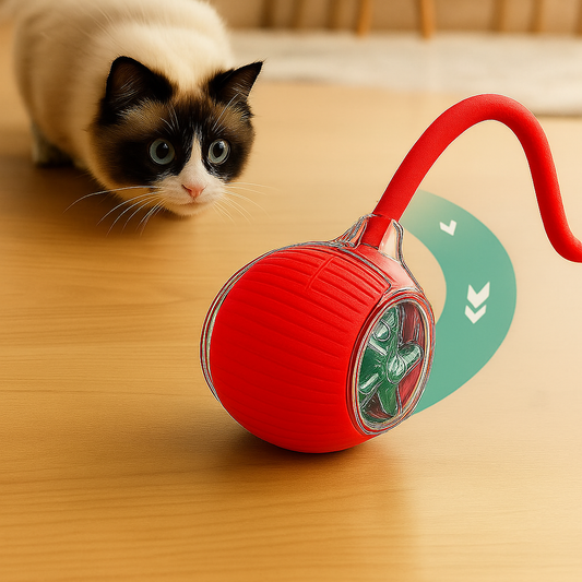 Interactive Cat Smart Toy-Smart Automatic Rolling Pet Ball