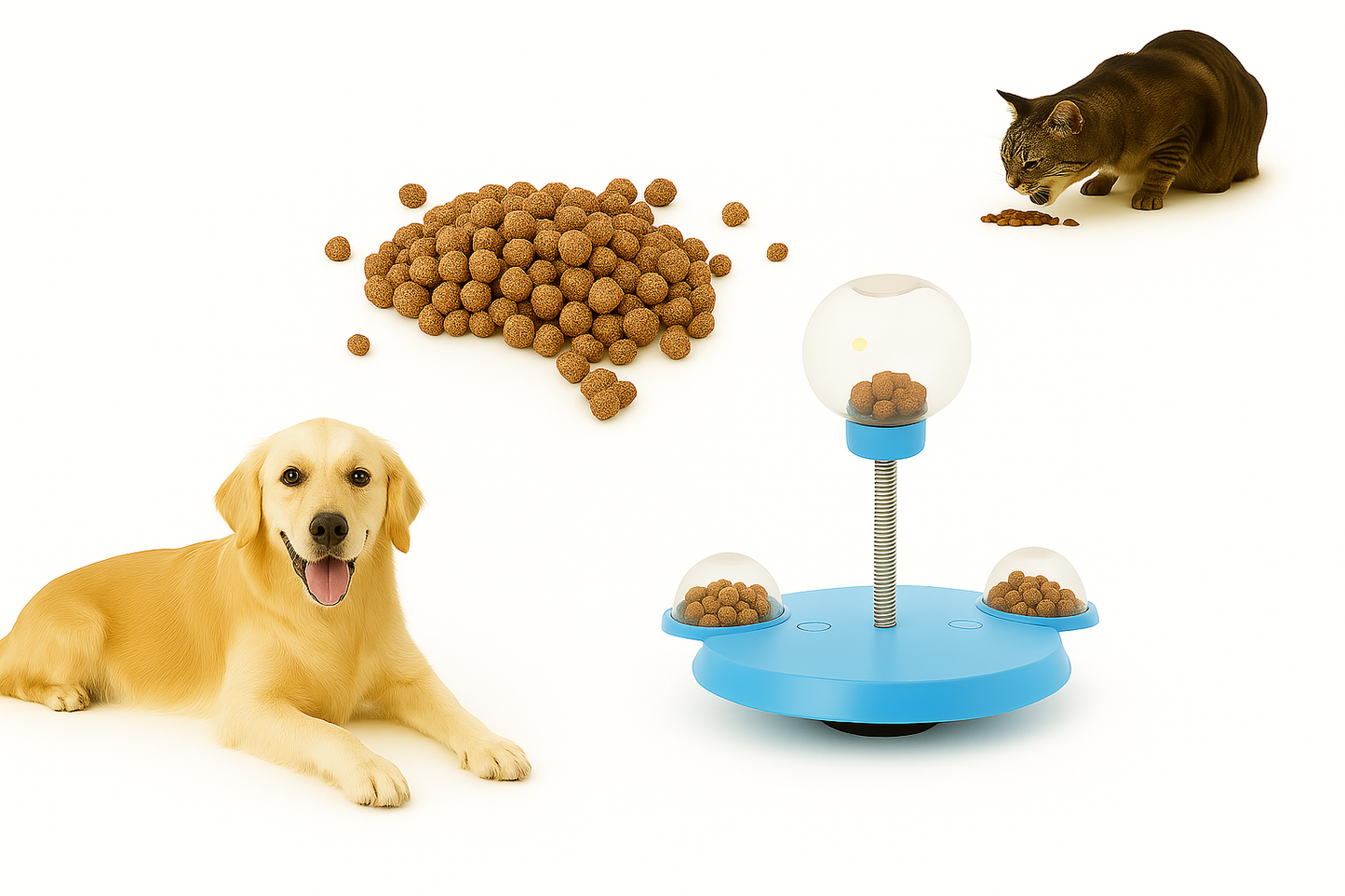 Paw Play Interactive Food Dispensing Tumbler