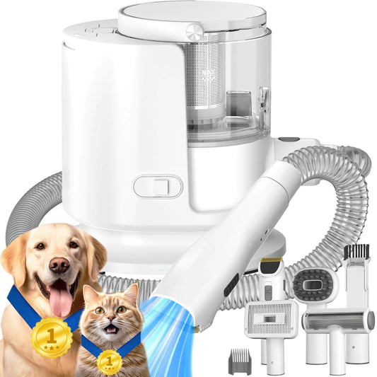 Power Suction Pet Fur Grooming Vacuum