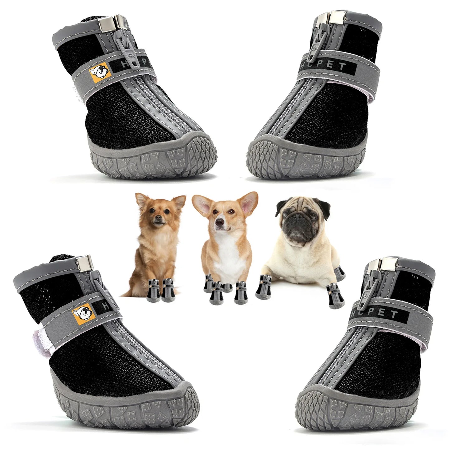PawTrekker Boots – Set of 4